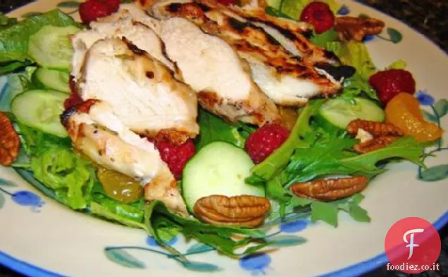Insalata di pollo al lampone alla griglia