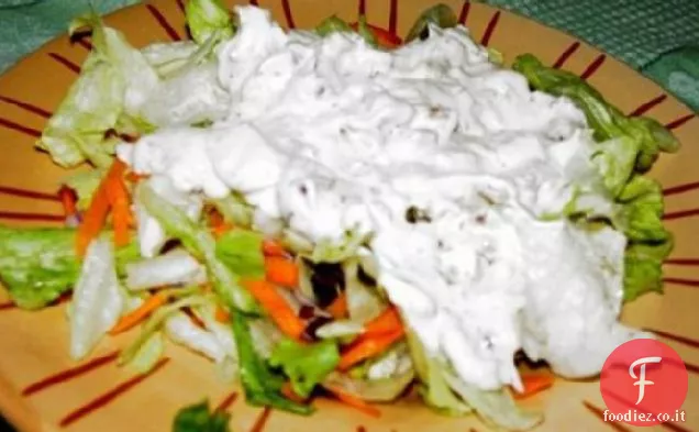 Condimento cremoso di pancetta e lattuga Iceberg
