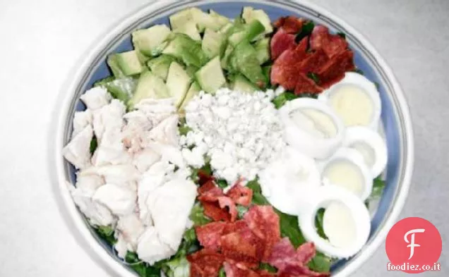 Insalata Cobb a basso contenuto di carboidrati