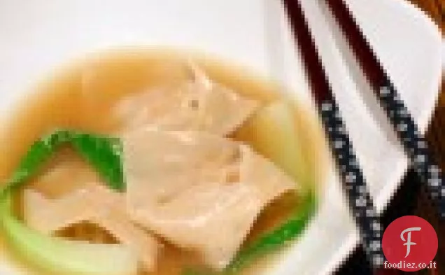 Zuppa di noodle Wonton