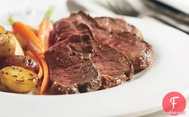 Porterhouse arrostito al sale