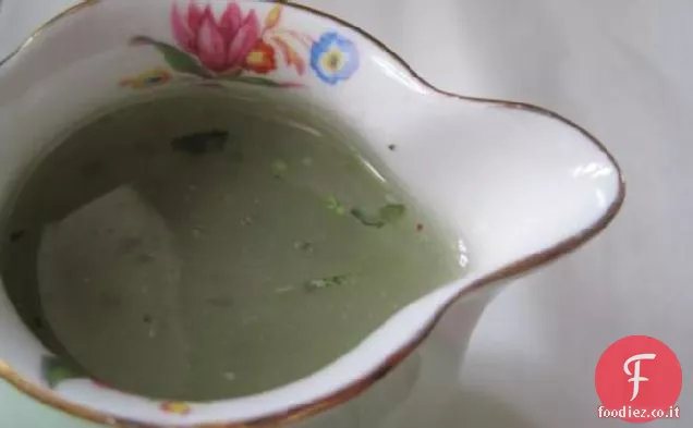 Condimento alle erbe di limone con menta e dragoncello