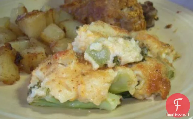 Gratin di broccoli e cavolfiori