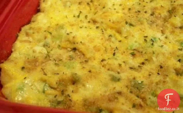 Gratin di broccoli e cavolfiori