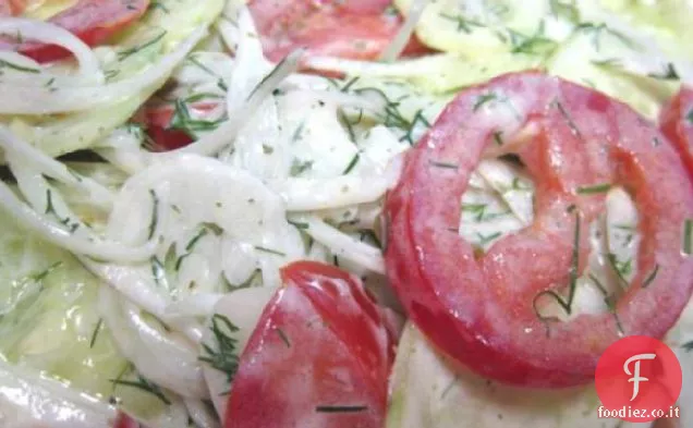 Insalata di cetrioli tedeschi