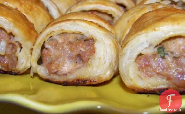 Rotoli di salsiccia