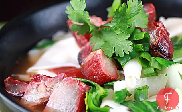 Zuppa di noodle più semplice del mondo