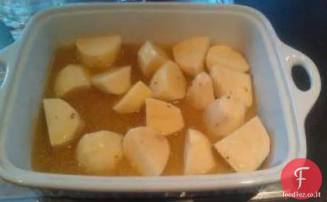 Patate arrosto al limone