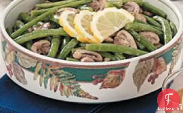 Fagiolini ai funghi