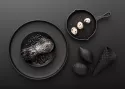 6 idee di cibo nero